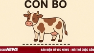 Hvilket vietnamesisk ord er "con bò" (ko), når det ikke bruges, og selvom nogle bogstaver fjernes, betyder det stadig "con bò"?