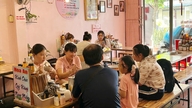 Vegetarisk mad i Chau Doc
