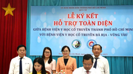 Omfattende støtte til det traditionelle medicinske hospital i Ba Ria - Vung Tau.