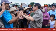 El primer ministro Pham Minh Chinh: Es urgente reconstruir las viviendas y restablecer los medios de subsistencia de las personas en las zonas afectadas por las inundaciones.