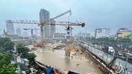 Capital Square 3 -projektin rakentaminen on keskeytetty maan vajoaman aiheuttaneen sinkhole-vaurion vuoksi.