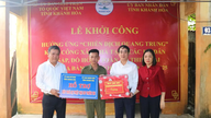 Khanh Hoa-provinsen begynder byggeriet af nye huse til oversvømmelsesramte beboere i tide til Tet (månenytår).