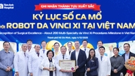 Rumah Sakit Tam Anh menerima sertifikasi internasional untuk bedah robotik generasi terbaru.