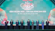 Cerimonia di apertura del Festival della Frutta di Bac Ninh 2025 - Diffondere la quintessenza dei prodotti agricoli vietnamiti