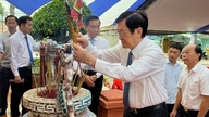 Okres Kien Tuong pořádá vzpomínkovou slavnost u příležitosti 159. výročí úmrtí velitele Nguyen Tan Kieu.