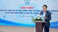 L'OMS raccomanda al Vietnam di adottare misure energiche contro i nuovi prodotti del tabacco.