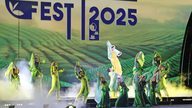 Afslutningsceremoni for den internationale tefestival 2025