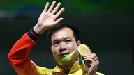 Der Schütze Hoang Xuan Vinh wurde von Thailand bei den 33. Südostasienspielen geehrt.