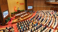 Majelis Nasional memberikan suara untuk menyetujui kebijakan strategis untuk pembangunan nasional.