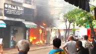 Пожар в трехэтажном доме в центре города Куинён (провинция Гиалай) был своевременно локализован.