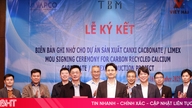 Ký kết biên bản ghi nhớ hợp tác tái chế canxi cacbonat tại KKT Vũng Áng