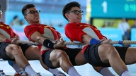 A equipe vietnamita de cabo de guerra marca sua estreia nos Jogos do Sudeste Asiático com medalhas de três cores.
