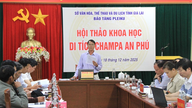 Gia Lai: Förslag att klassificera An Phu Champa-reliken som en historisk plats på provinsiell nivå.