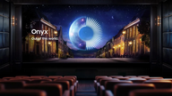 Layar Samsung Onyx generasi baru, yang menampilkan teknologi LED yang dirancang khusus untuk bioskop.