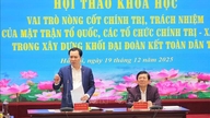 Promouvoir le rôle politique fondamental du Front de la Patrie vietnamienne dans la construction de l'unité nationale.