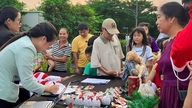 Sperimentazione di un modello per spazi artistici pubblici da allestire nei fine settimana a Ho Chi Minh City.