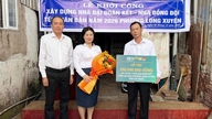 La construction de 7 maisons de solidarité et de fraternité a débuté dans le quartier de Long Xuyen.