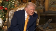 Pan Trump dostává vánoční telefonáty od dětí z celých Spojených států.
