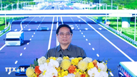 Statsministeren deltog i den første spadestik til motorvejen Ho Chi Minh City-Thu Dau Mot-Chon Thanh.