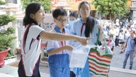 De resultaten van het toelatingsexamen voor het zesde leerjaar van de Tran Dai Nghia School zijn bekendgemaakt.