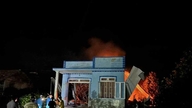 Utredning av den stora explosionen som inträffade natten till i Lam Dong-provinsen.