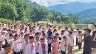 Skoler i grænseregionen i Thanh Hoa-provinsen forbereder sig på en særlig åbningsceremoni.