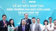 Báo Dân trí và Trường Đại học Cửu Long ký kết thoả thuận hợp tác