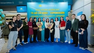 Vietnam Airlines secara rasminya melancarkan penerbangan terus ke Copenhagen, Denmark.