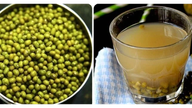 Tác dụng của nước đậu xanh