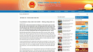 Sondring mellem officielle og uofficielle informationssider relateret til Quang Ninh-provinsen på sociale medier.