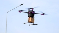 Teknologi apa yang dibutuhkan drone pengiriman agar tidak menabrak orang?