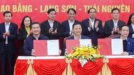 Anlæg af en motorvej, der forbinder de tre provinser Cao Bang, Lang Son og Thai Nguyen.