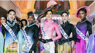 Nu promoverer internationale stjerner og skønhedsdronninger vietnamesisk kultur.
