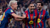 Barca slår Real Madrid i en dramatisk seier: Raphinhas El Clásico.