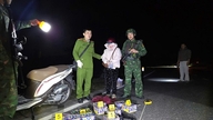 Quang Tri: Frau wegen illegalen Transports von Feuerwerkskörpern im Grenzgebiet festgenommen.
