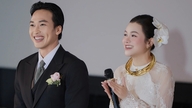 Vu Thuy Linh menyasszonnyá változik, Lam Thanh Nha párjaként a "Vörös eső" című filmben.