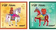 Das Ministerium für Wissenschaft und Technologie hat eine Briefmarkenserie zum Jahr des Pferdes (Bính Ngọ) herausgegeben.