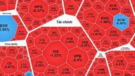Aktiemarkedet den 23. januar: Blue-chip-aktier trækker markedet kraftigt ned.
