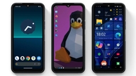 このスマートフォンは、Android、Linux、Windows 11を同時に動作させることができます。