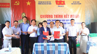 L'université de Quy Nhon a établi un jumelage avec le village de So M'long.