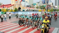 Ho Chi Minh-byens politis sykkelklubb samler mange sterke syklister fra Vietnam.