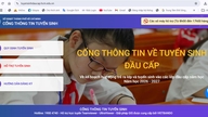 Ho Chi Minh City: Gennemgang af elevdata for at fremme online tilmelding til folkeskoler og ungdomsuddannelser.