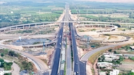 Projet de plan d'ouverture et d'exploitation temporaire de plus de 18 km de l'autoroute Bien Hoa - Vung Tau avant le Nouvel An lunaire 2026.