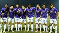 Trods det røde kort vandt Hanoi FC alligevel nemt.