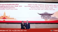 Generalsekretär To Lam verkündete die Ergebnisse des 14. Nationalkongresses der Kommunistischen Partei Vietnams in Laos.