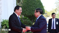 Les Premiers ministres du Vietnam et du Laos ont eu des discussions approfondies sur la coopération socio-économique.
