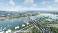 Hai Phong modtager jernbanestrækningen fra Hai Phong station til Chua Ve havn.
