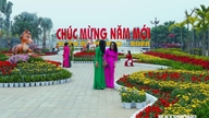 Hiasan untuk jalan bunga terbesar di Hai Phong telah siap.