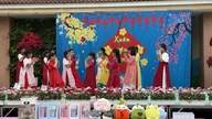 Sambutan Festival Musim Bunga yang mengujakan di sekolah-sekolah di Bandar Raya Ho Chi Minh.