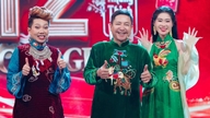 L'artiste méritant Chí Trung et Steven Nguyễn participent à l'émission spéciale Têt de VTV.